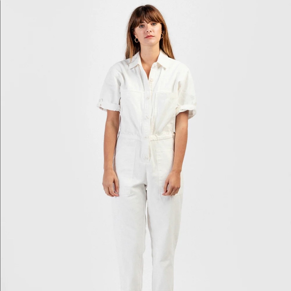 White Jumpsuit